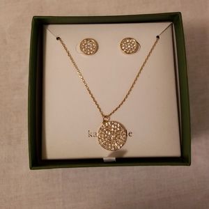 Kate Spade Necklace and Earring Set